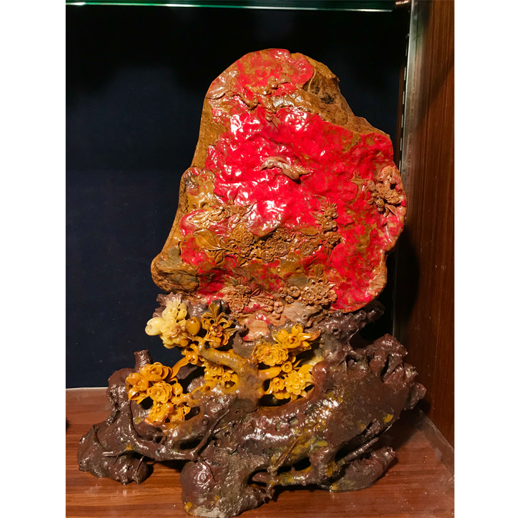 林祖亮桃花相映