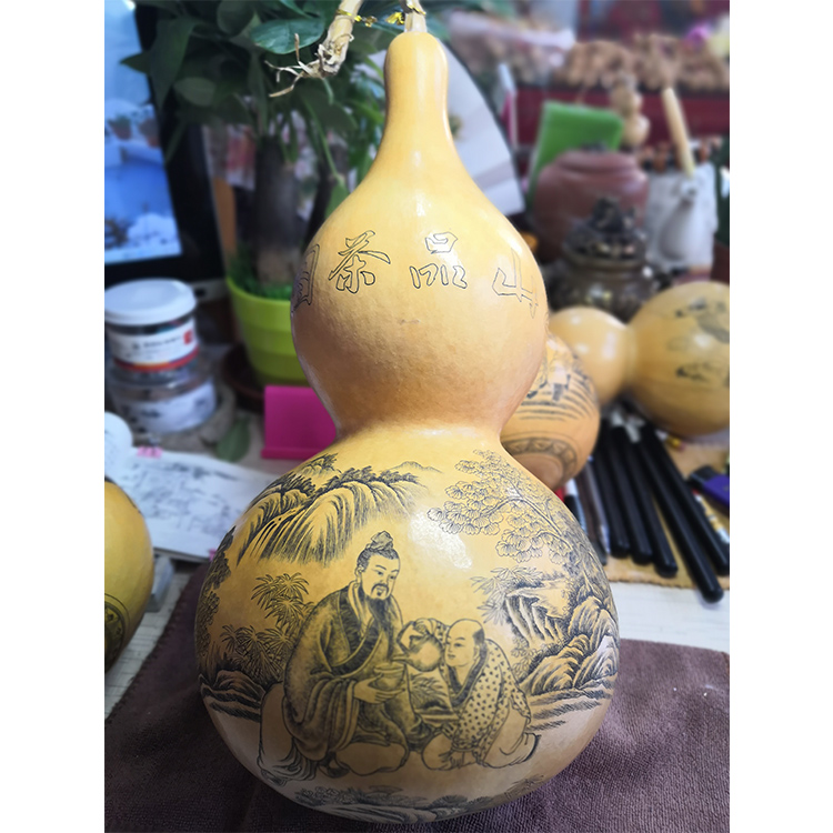 白正兵《玉川品茶》