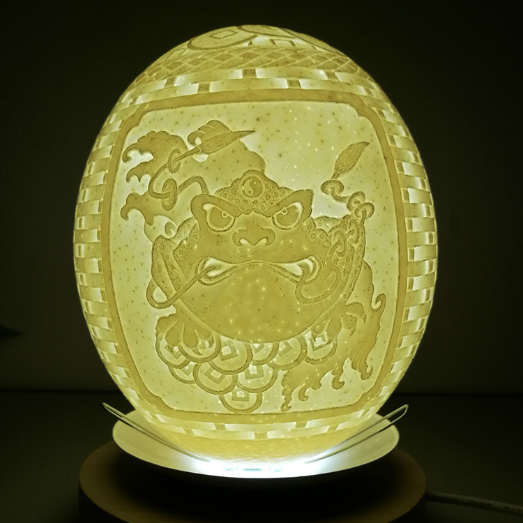 唐立《金蟾招财》