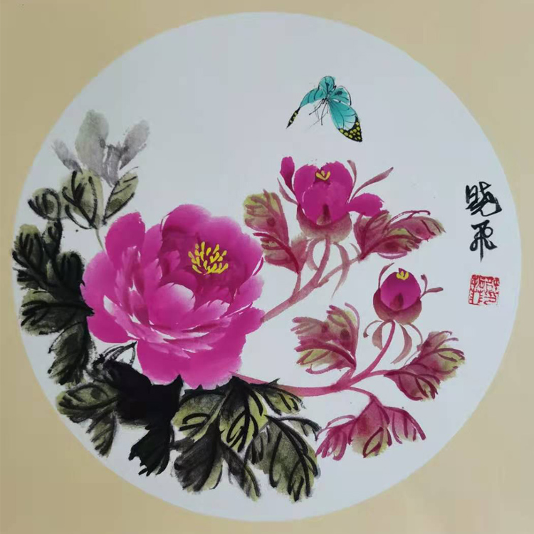 许振飞国画作品