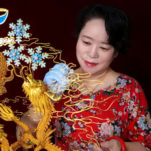 【工美集专访】河北省民间工艺美术大师李果：她用四十年钻研金与火的艺术——花丝镶嵌